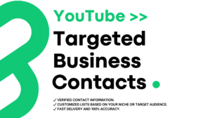 grow your business with more 1,000+ verified youtube leads