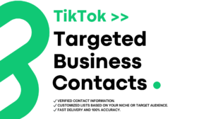 accelerate your growth with more 1,000+ verified tiktok leads