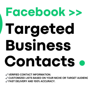 Facebook Lead Generation and Email List Building