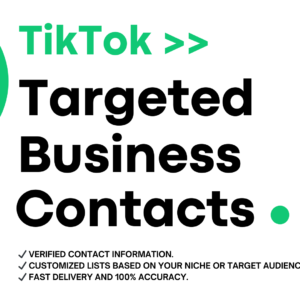 TikTok Lead Generation and Email List Building