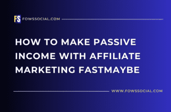 how to make passive income with affiliate marketing fastmaybe